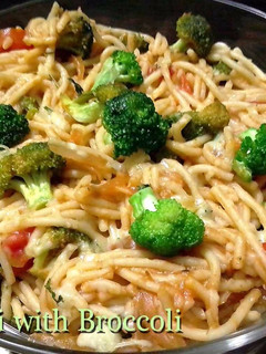 A picture of Broccoli Spaghetti Recipe.