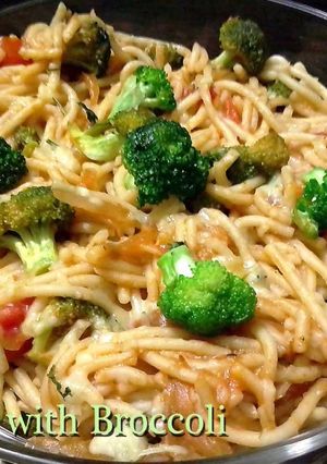 A picture of Broccoli Spaghetti Recipe.