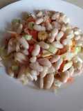 Ensalada de endibia con judías
