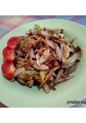 Foto resep Sambal tumis bawang jengkol teri