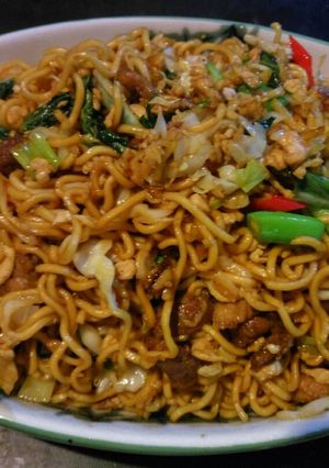 Foto resep Mie goreng daging