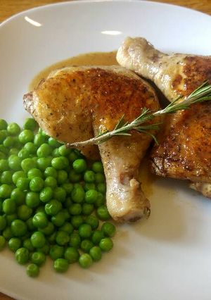 A picture of Extra Crispy Sous Vide Chicken Legs.