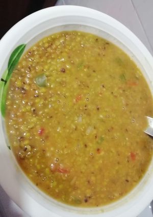 A picture of Green grams stew.