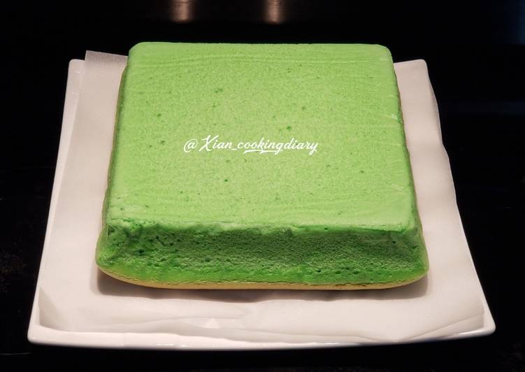 Ogura Cake Pandan Lembut dan enakk ❤