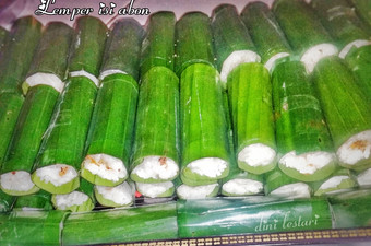 Resep 34. Lemper isi abon Enak Dan Mudah