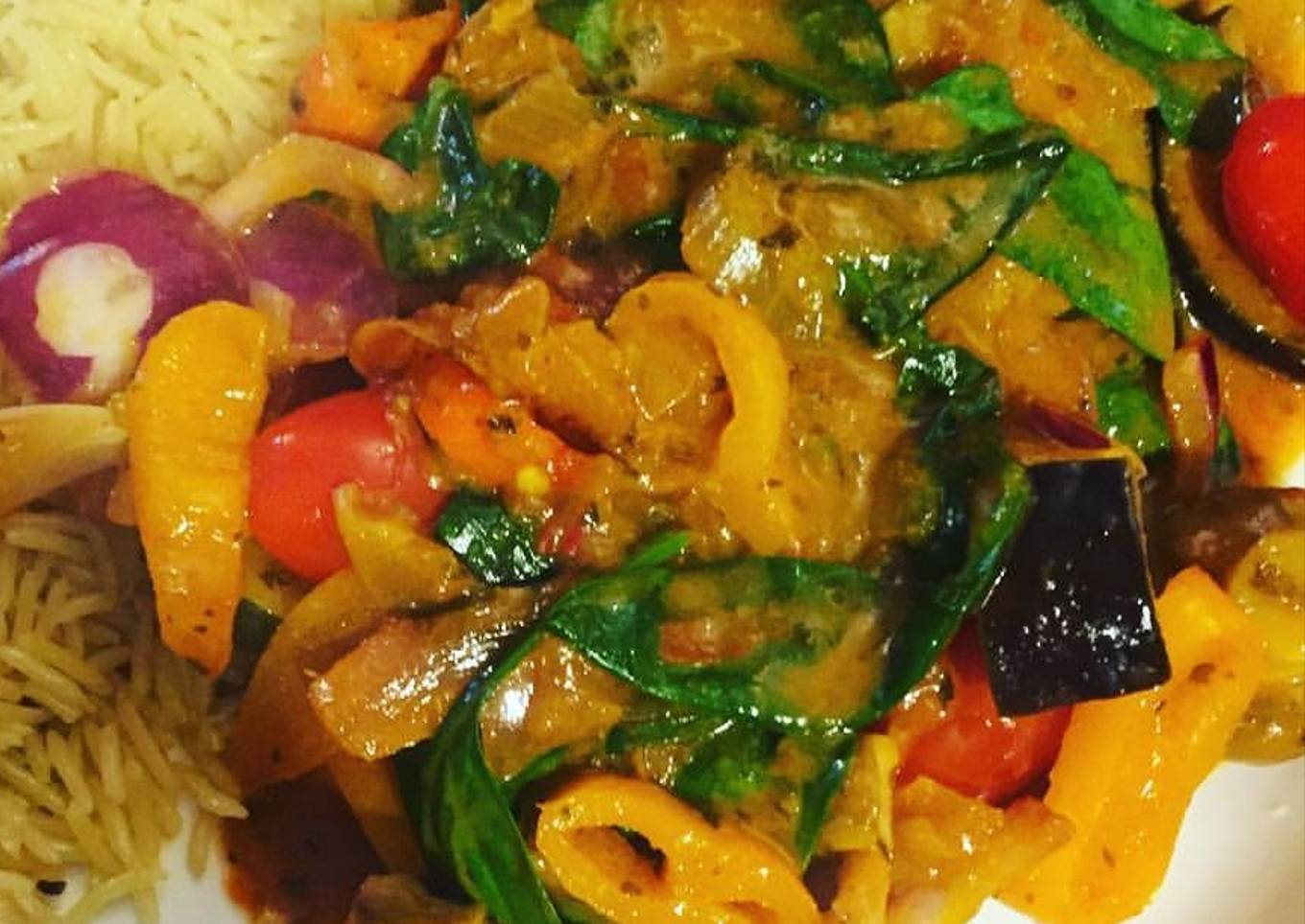 Vegetable jalfrezi
