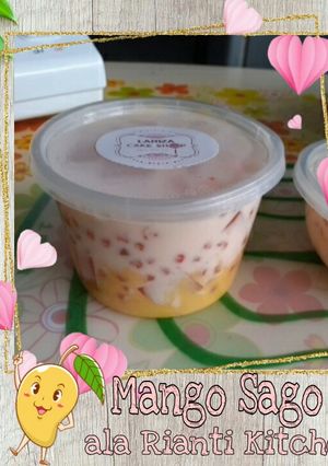 Foto resep Mango Sago ala Rianti Kitchen