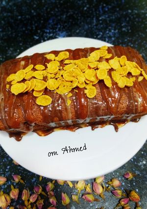صورة لوصفة كيكة الحليب المحموس