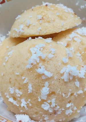 A picture of Sooji corn in Coconut Milk.