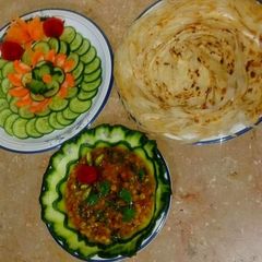 A picture of Channa daal aur QEEMA #cookpadsehri.