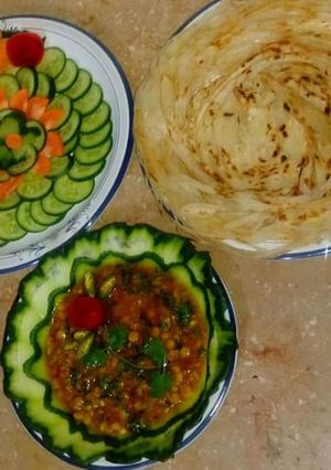 A picture of Channa daal aur QEEMA #cookpadsehri.