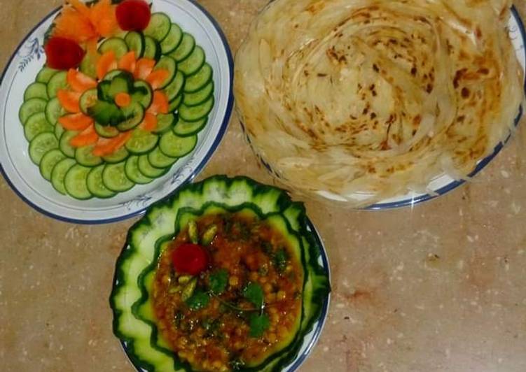 Steps to Prepare Award-winning Channa daal aur QEEMA #cookpadsehri