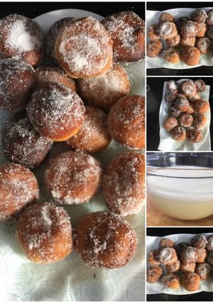 Foto principal de Berlinesas rellenas de crema pastelera 😋
