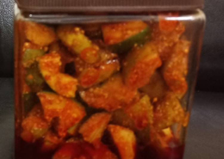 Steps to Make Favorite Mango spicy pickle