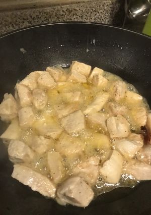 Una foto de Pollo al Pil Pil