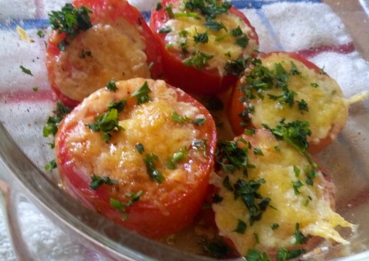 How to Prepare Quick Grilled stuffed tomatoes