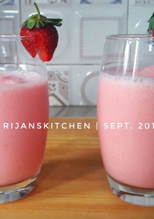 Foto resep Strawberry Smothies