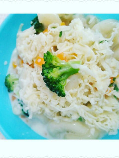 Foto resep Creamy makaroni (mpasi 1+)