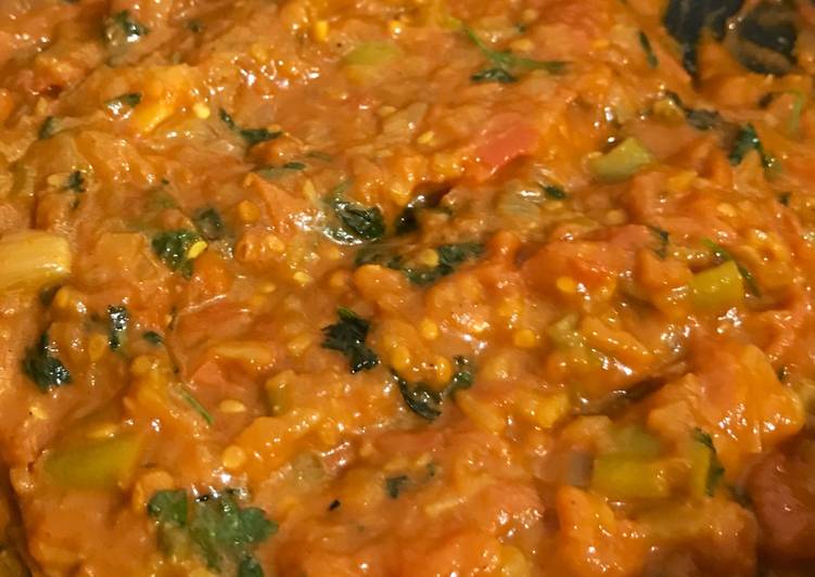 Easiest Way to Prepare Ultimate Andhra style tomato gravy