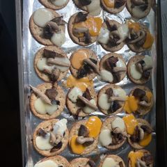A picture of Mustard Mushroom Meltdowns.