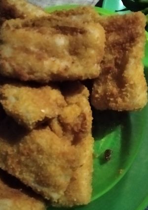 Foto resep Resoles isi makaroni sayuran tanpa telur