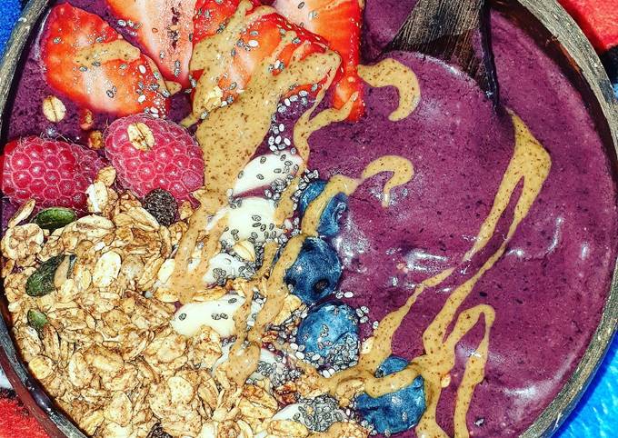 Easiest Way to Make Homemade Acai smoothie bowl