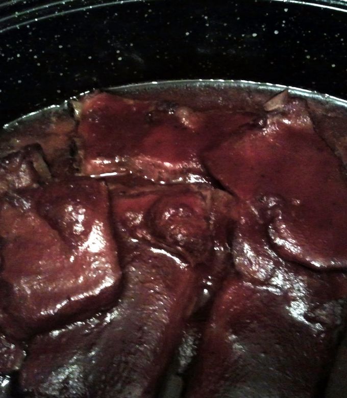 A picture of Momma O's Rib Sauce - #1 Spicey SauceBasic Sweet and Sour Sauce.