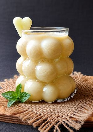 عکسی از دستور شیر تخم خربزه 🌸