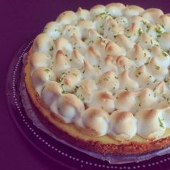A picture of Key lime pie.