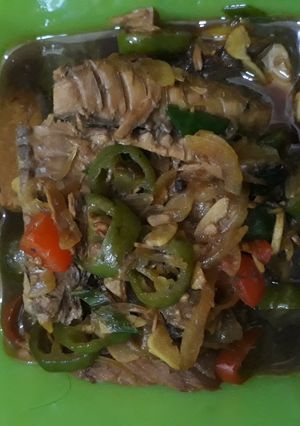 Foto resep Tumis pedas Pindang Tongkol
