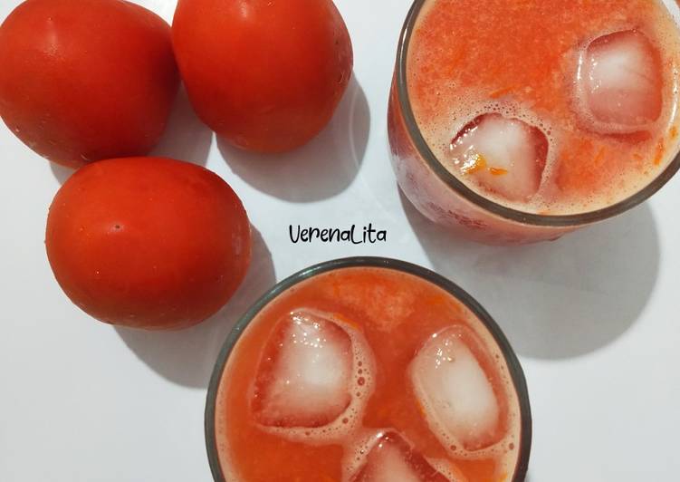 Langkah Mudah untuk Menyiapkan Jus Tomat Jeruk Anti Gagal