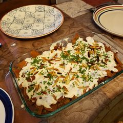 A picture of 🍆 Fatteh eggplant.