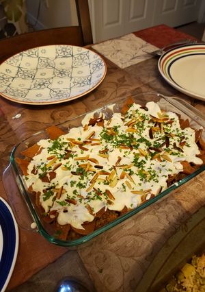 A picture of 🍆 Fatteh eggplant.