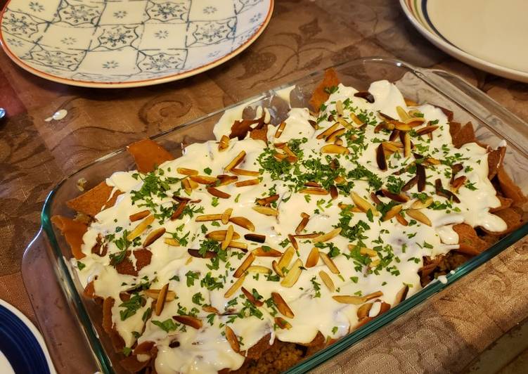 π Fatteh eggplant