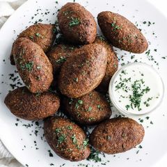 A picture of Kibbeh (Lebanon).