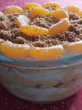 Trifle de Coco e Tangerina
