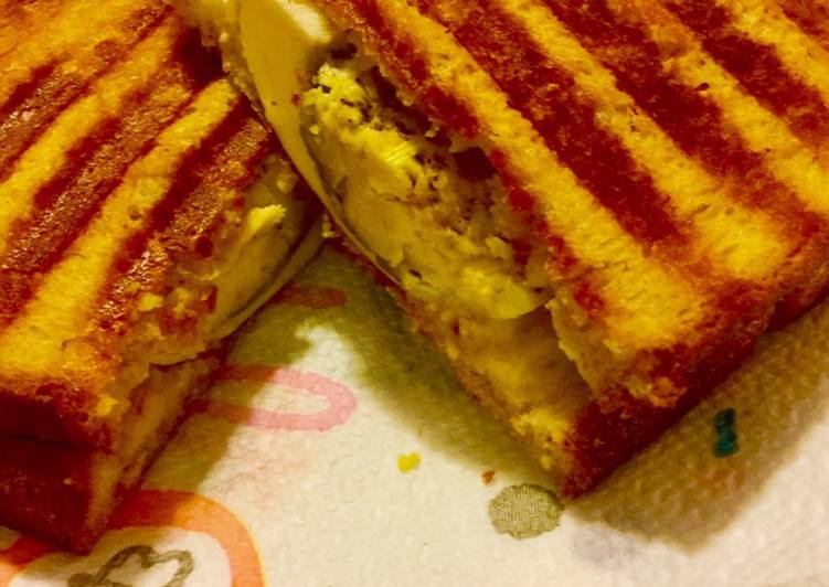 How to Prepare Speedy Grilled Boiled Egg Sandwich