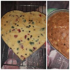 A picture of Heart Fruit Cake.