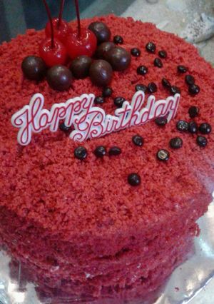 Foto resep Crumble Red velvet 💋