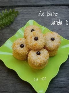 Foto resep Kue Kering Janda Genit / Monde Susu KW No Oven