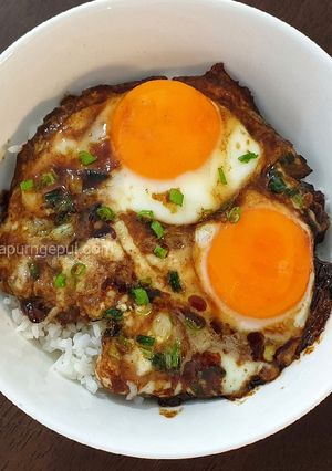 Foto resep Nasi telur Pontianak (Viral, ga pake ribet!👍)