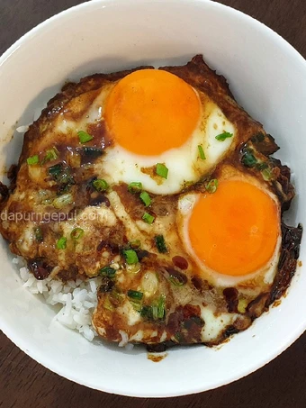Cara Mudah Membikin Resep Nasi telur viral Pontianak (simple ga pake ribet!👍) yang  Bikin Ketagihan Anti Ribet, Menggugah Selera