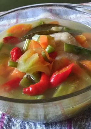 Foto resep Garang asem ayam