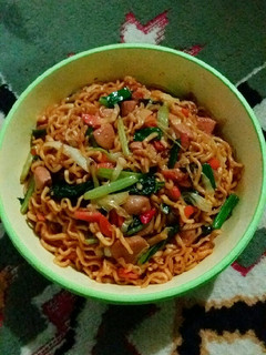 Foto resep Mie goreng burung dara