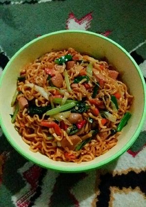 Foto resep Mie goreng burung dara