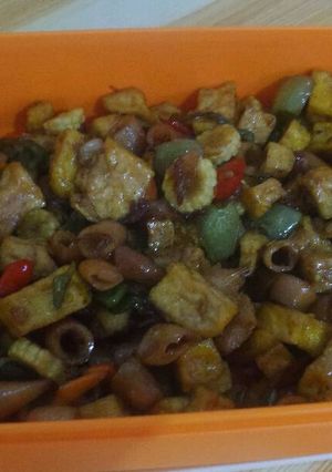 Foto resep Cumi Asin Cabe Ijo w/ BabyCorn...superYummyyy^^