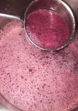 A picture of Falsay ka juice 🍷🍷.