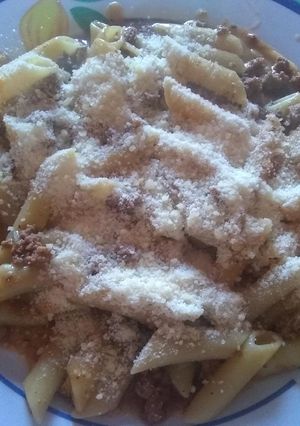 Una foto de Guiso de fideos mostacholes