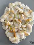 Carpaccio de St Jacques aux agrumes