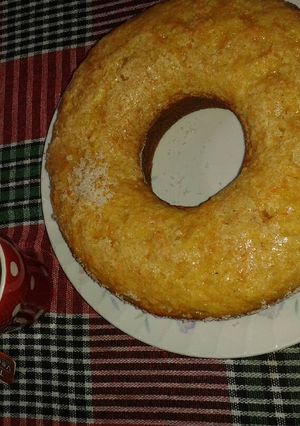 Una foto de Torta rápida y fácil de zanahoria